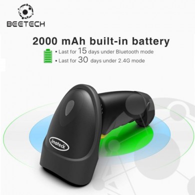 Máy quét mã vạch Bluetooth không dây Inateck BCST-50 1D/2D