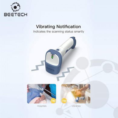 Máy quét mã vạc không dây Inateck BCST-73-2D - Kết nối Bluetooth